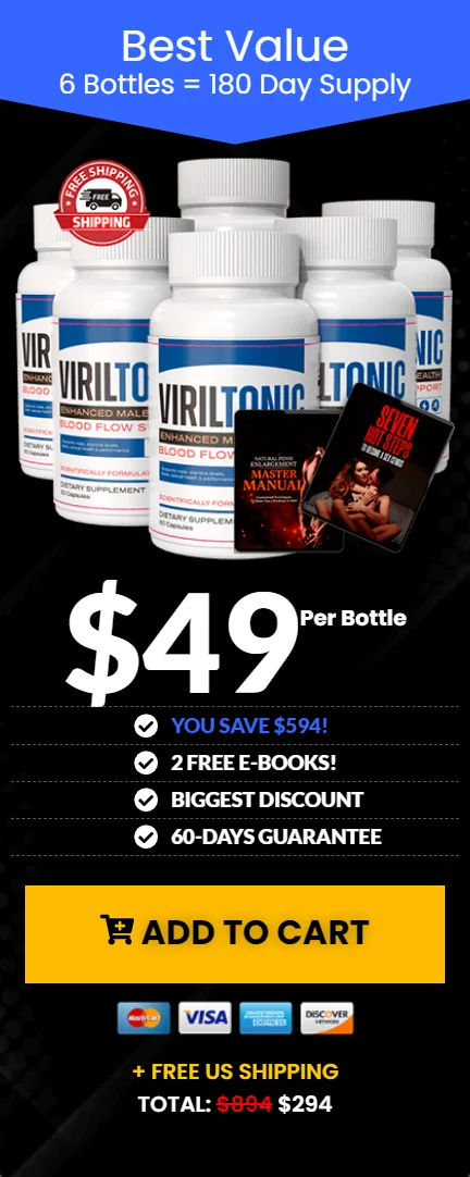 VirilTonic™ 6 bottles pricing